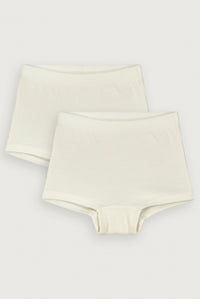 Shorties 2-pack Cream