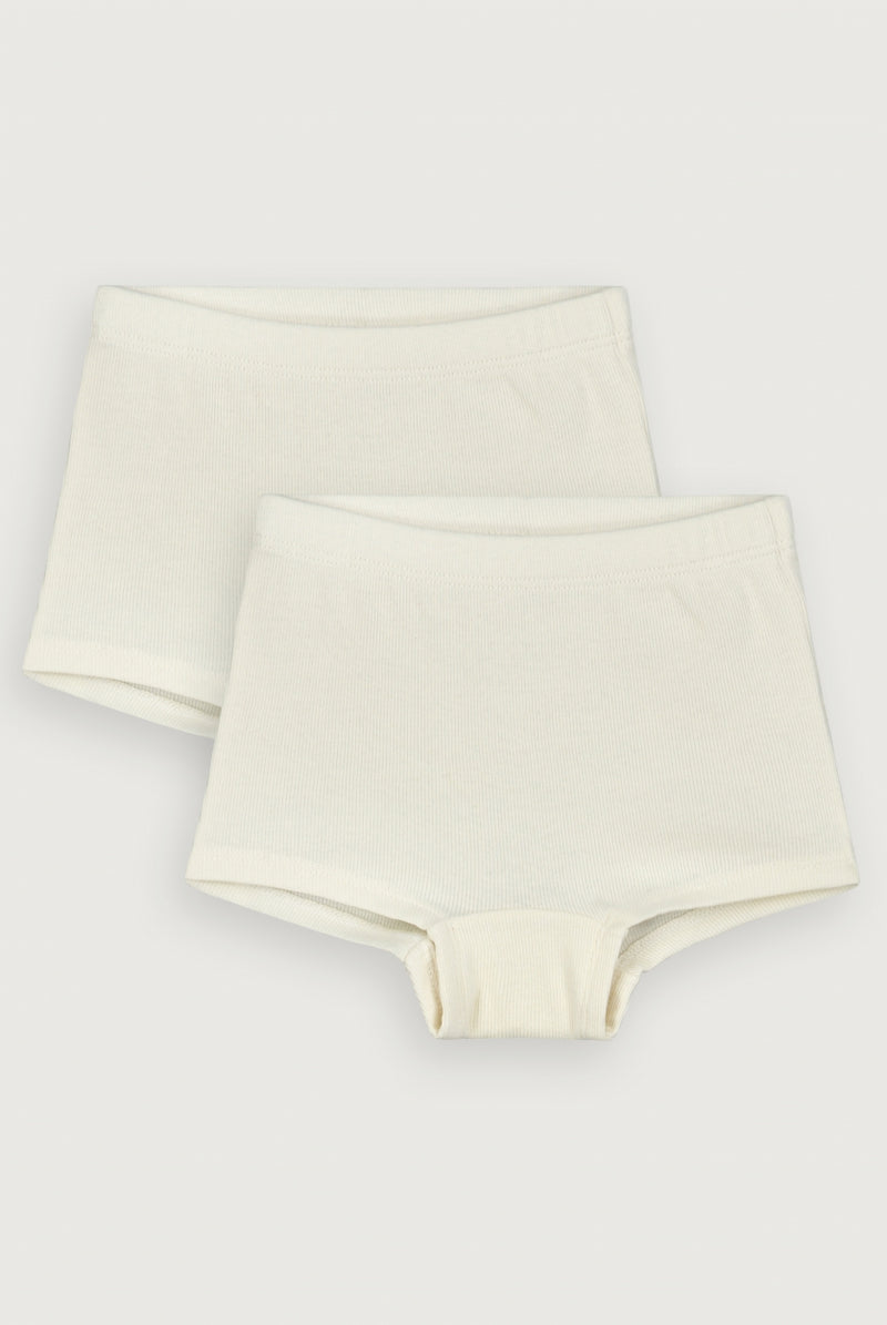 Shorties 2-pack Cream