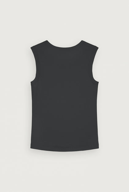 Sleeveless Vest 2-pack | Nearly Black