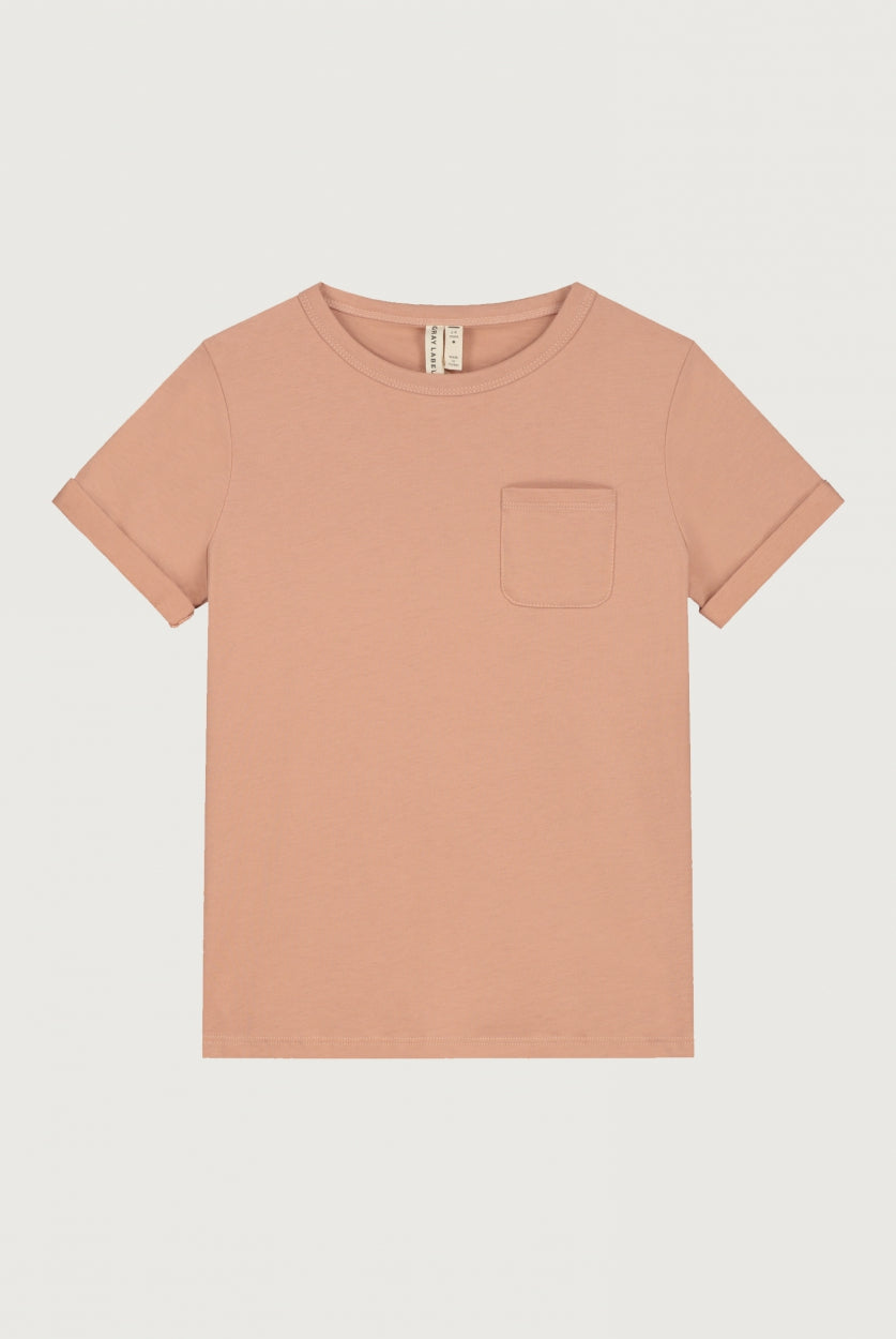 S/S Taschen-T-Shirt | Rustic Clay