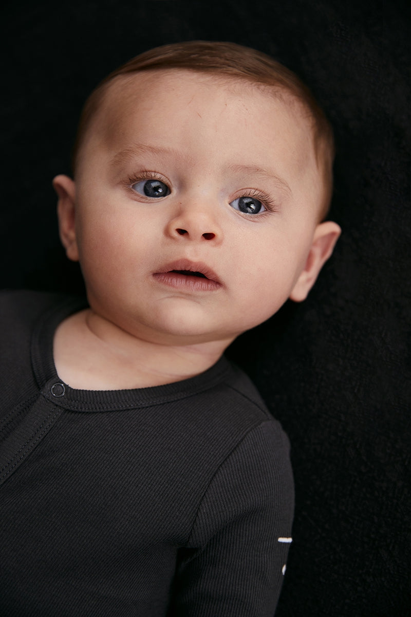 Baby Sleep Suit Nearly Black