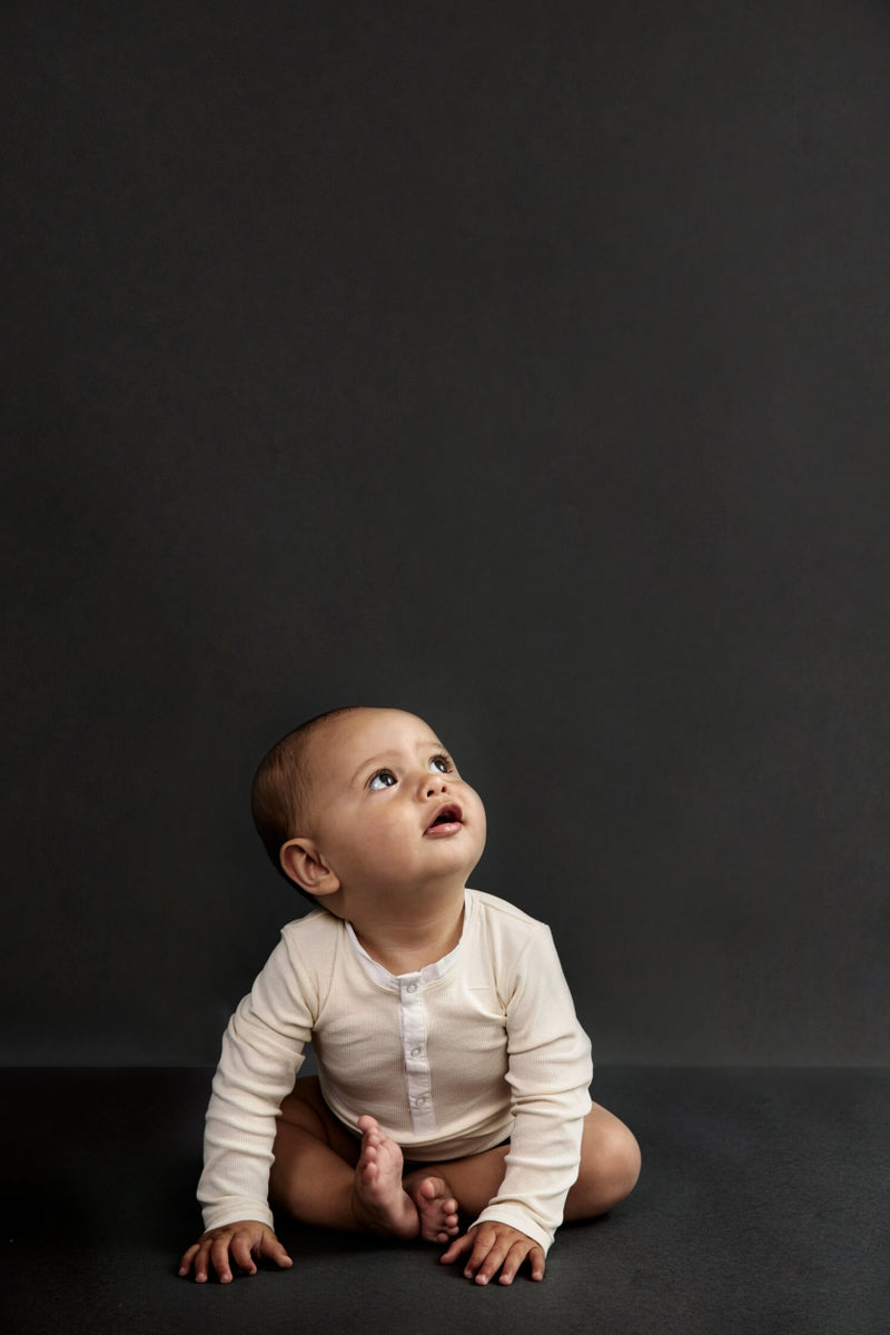 Baby L/S Henley Body