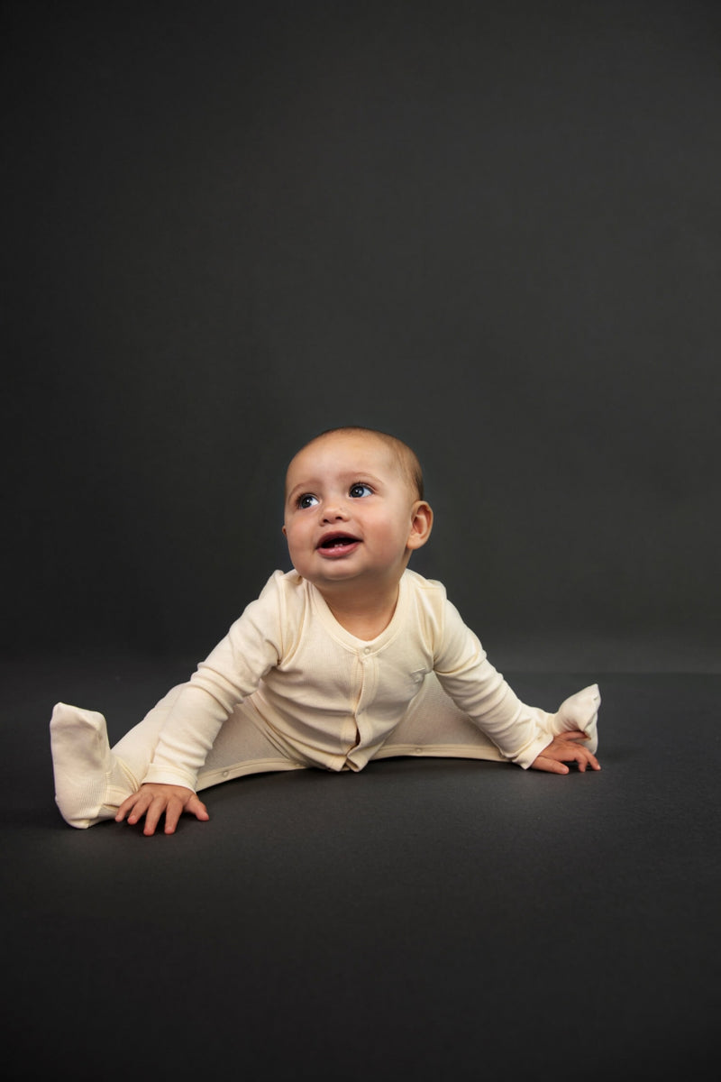 Baby Sleep Suit Cream