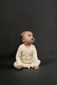 Baby Sleep Suit Cream