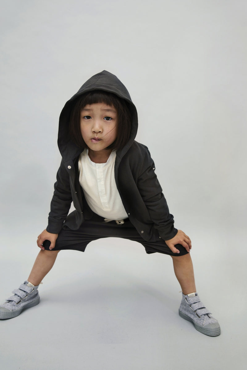 L/S Henley Vest Cream